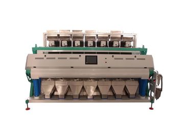7 máquina del clasificador del color de la haba del CCD de los canales inclinados 220v para clasificar cosechas de grano