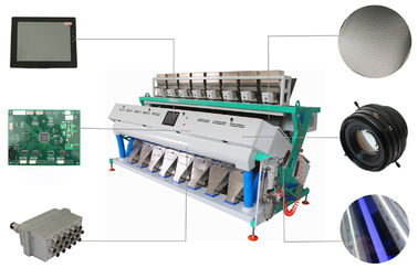 Máquina del clasificador del color del cacahuete de 10 canales inclinados con la certificación del CE/SGS