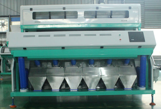 Máquina del clasificador del color del grano de los CANALES INCLINADOS 10t/H del sensor 6 del CCD en venta con el CE aprobado