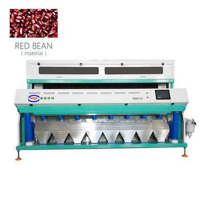 10T/H CCD Bean Color Sorter Machine 512 canales inclinados para la fresadora del arroz