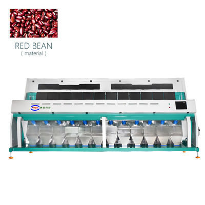 12 canales inclinados fotoeléctricos 768 canales Bean Color Sorter Machine