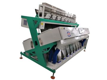 Exactitud de clasificación de la máquina del clasificador del color del arroz de 8 canales inclinados alta con la cámara CCD