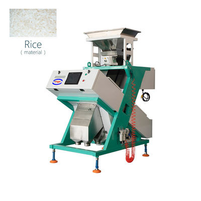 Máquina del clasificador del color del arroz del canal del CCD 64 del CE con el sistema de varios idiomas