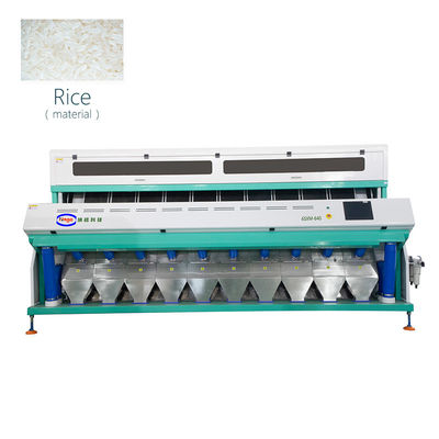 Capacidad uniforme del clasificador 500KGS del color del arroz de la distribución