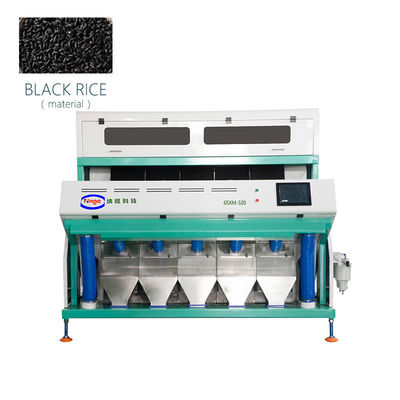 8t/H 320 canaliza el clasificador del color del arroz de los cacahuetes con el alimentador del vibrador